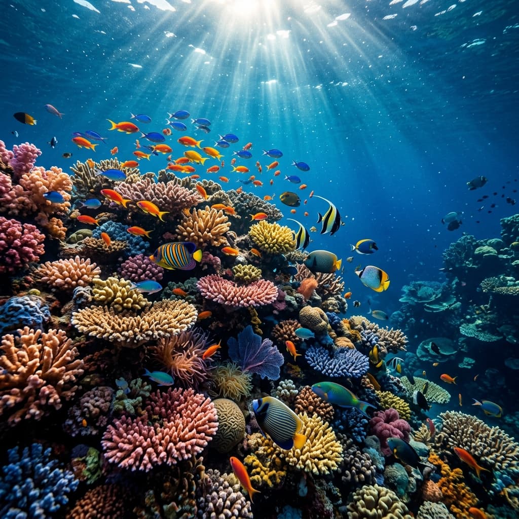 Indonesian Fishery Underwater